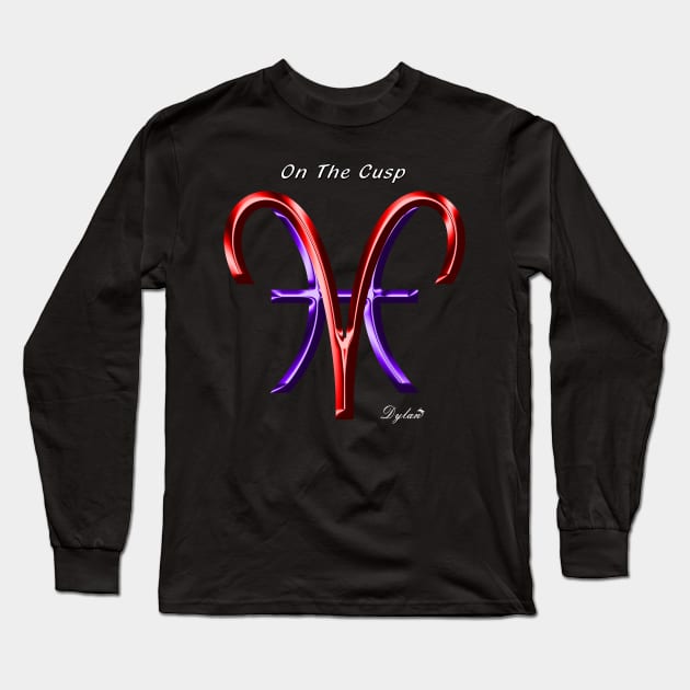 Aries Pisces Cusp Long Sleeve T-Shirt by DylanArtNPhoto